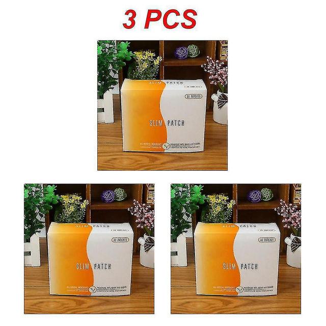 30pcs Extra Strong Slimming Slim Patch Fat Burning Slimming Products Body Belly Waist Losing Weight Cellulite Fat Burner Sticker 3 boxes on Productcaster.