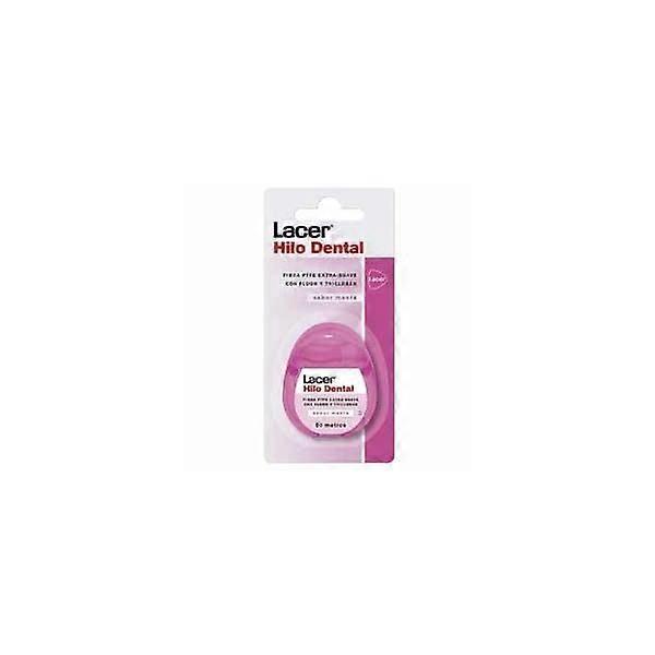 Lacer extra soft floss with fluoride and triclosan 50m 1ud on Productcaster.