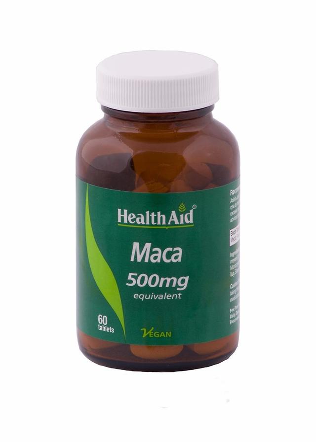 Health Aid Zdrowia pomoc Maca 500mg, 60 tabletek on Productcaster.