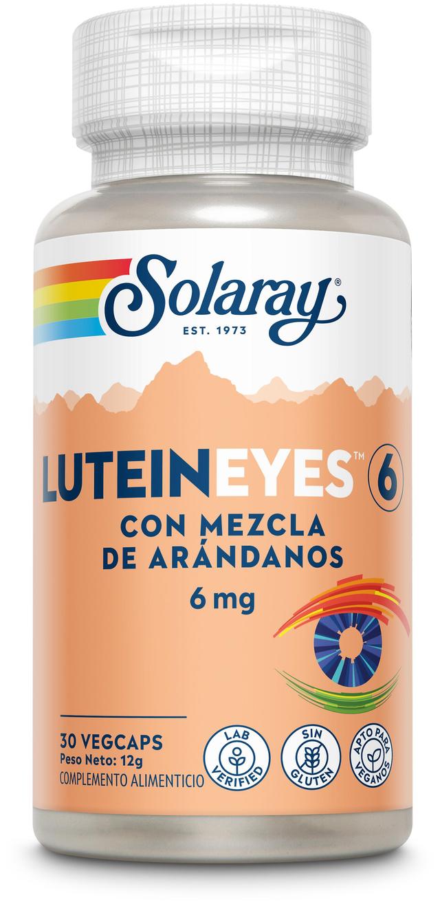 Solaray Lutein Eyes 6mg 30 Capsules on Productcaster.