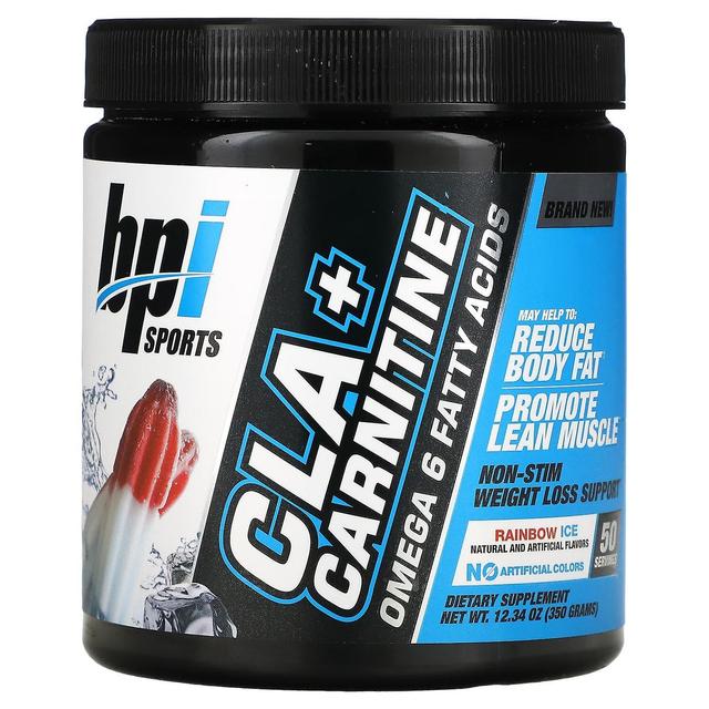 BPI Sports, CLA + Carnitine, Rainbow Ice, 12.34 oz (350 g) on Productcaster.