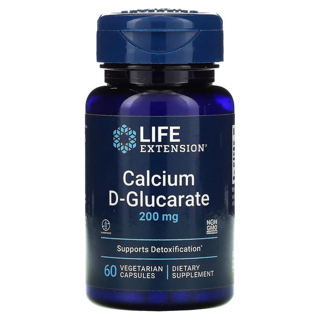 Life Extension Estensione della vita, Calcio D-Glucarato, 200 mg, 60 Capsule Vegetali on Productcaster.