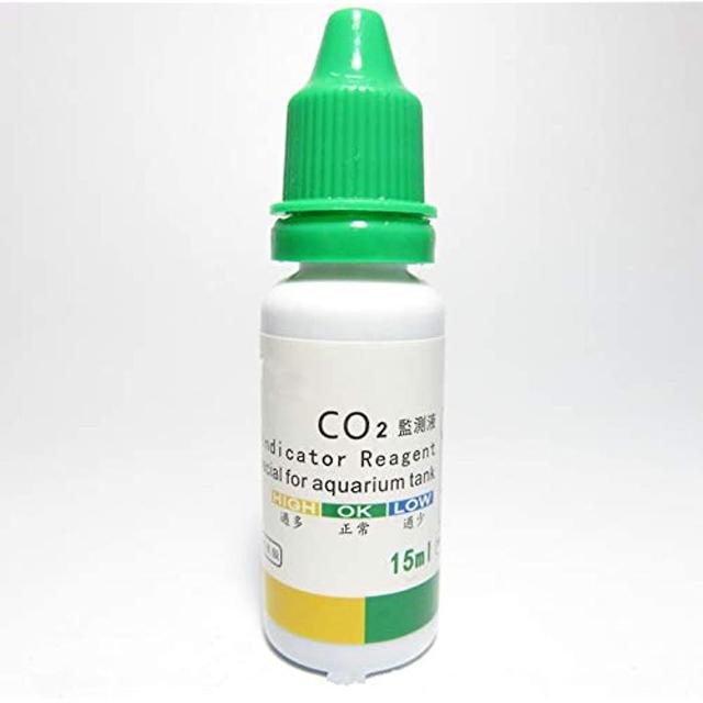 Spary 15ml Co2 Drop Checker Co2 Indicatore Soluzione per acquario piantato Serbatoio di pesce Co2 Concentrazione Liquido di prova (15ml) on Productcaster.