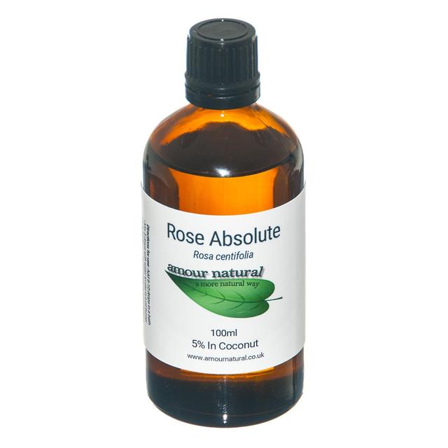 Amour Natural Amour naturlig rose absolut olie 5% 100ml on Productcaster.