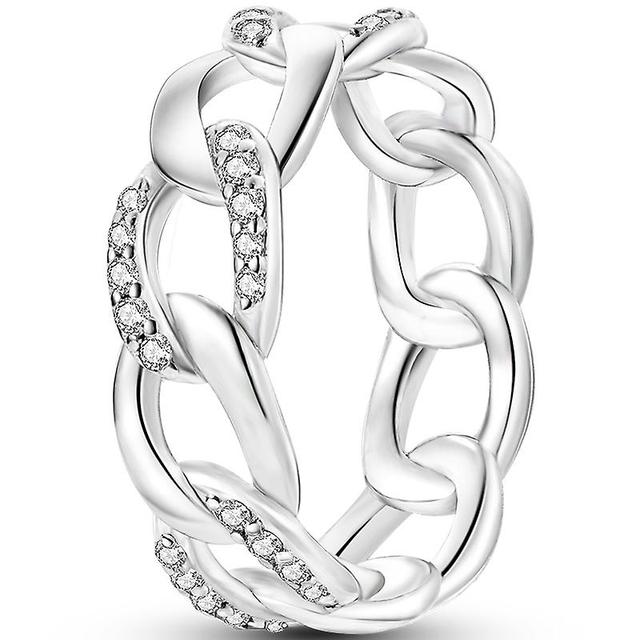 Duqi 2023 Real 925 Sterling Silver Stackable Knotted Hearts Ring para mujeres Ring Fine Silver Jewelry Wedding Engagement Birthday Gift KTR078 8 on Productcaster.