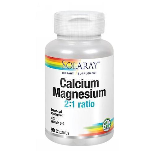 Solaray Calcium Magnesium, 90 Kapseln (3er Pack) on Productcaster.