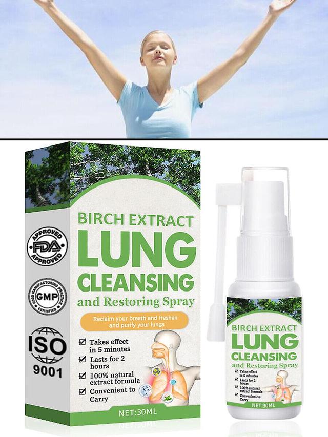 Szcxdz Herbal Lung Clearing and Repairing Spray for Lung Health Essence Drops -x on Productcaster.