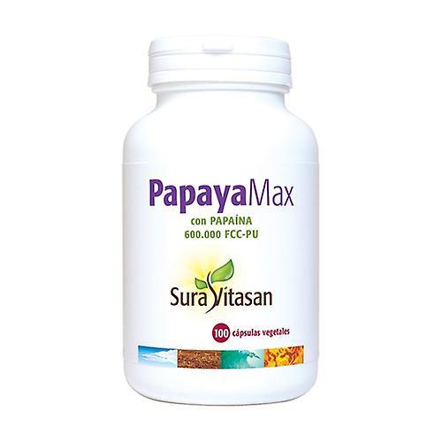 Sura Vitasan PapayaMax 100 vegetable capsules on Productcaster.