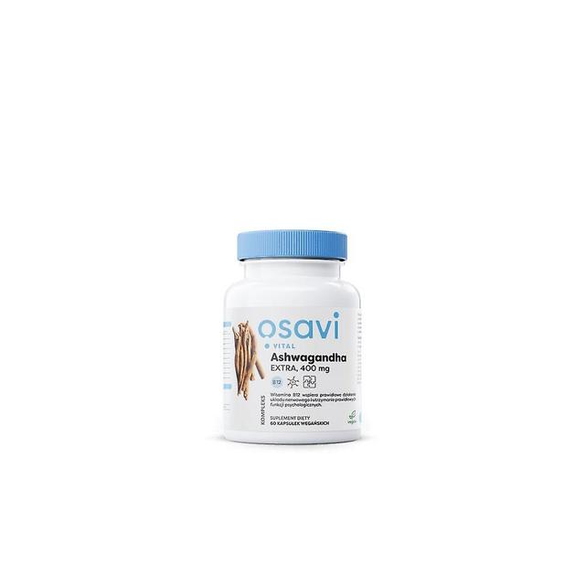 Osavi ashwagandha extra 400 mg con vitamina b12 60 cápsulas 8438 on Productcaster.