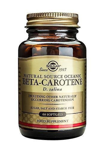 Solgar Natural Source Oceanic Beta-carotene 7mg Softgels, 60 on Productcaster.