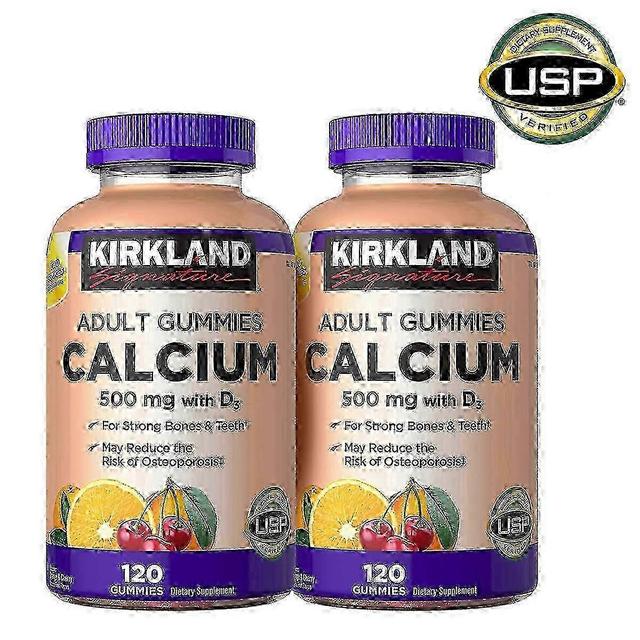 Kirkland signature calcium with d3 adult gummies, 240 ea on Productcaster.