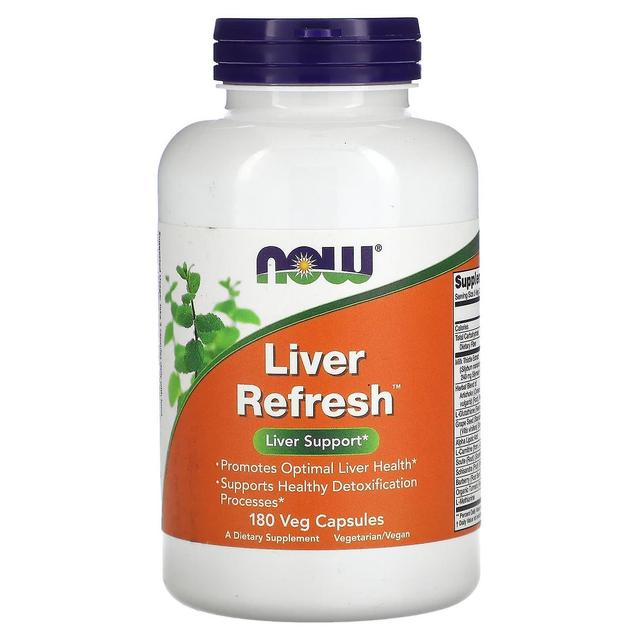 NOW Foods, Liver Refresh, 180 Veg Capsule on Productcaster.