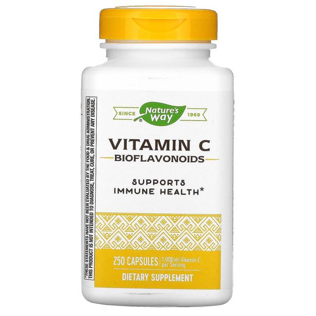 Nature's Way, Vitamin C Bioflavonoide, 1.000 mg, 250 Kapseln on Productcaster.