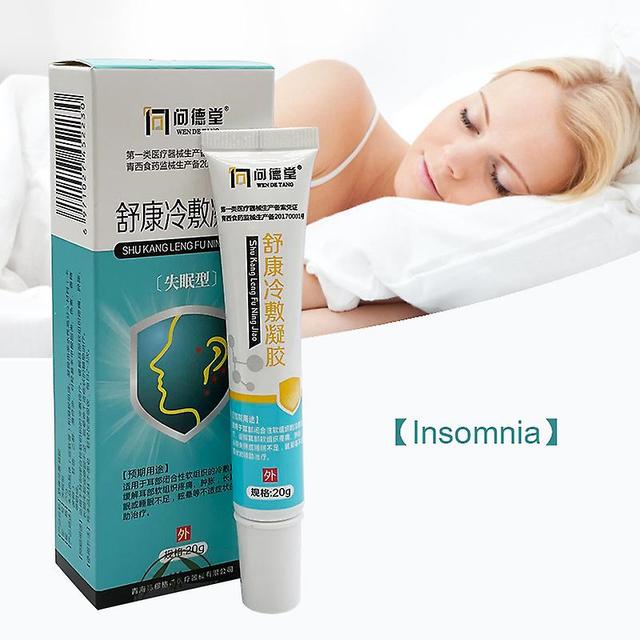 20g Ear Cold Compress Gel For Tinnitus Otitis Media Deafness Sore Chronic Insomnia Dizziness Antibacterial Ointment Health Care on Productcaster.