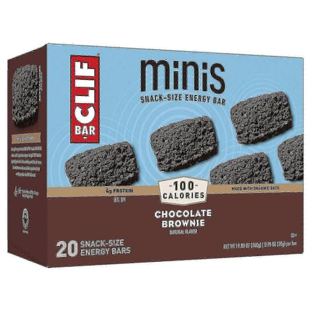 Clif bar čokoláda brownie energy bar minis, 20 ea on Productcaster.