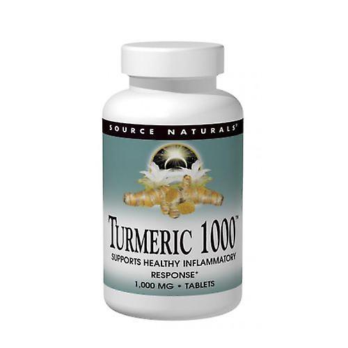 Source Naturals Turmeric Extract, 1000 mg, 60 Tabs (Pack of 2) on Productcaster.