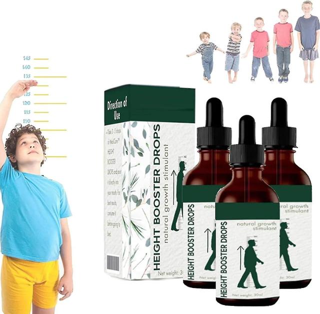 Height Booster Drops, 2024 Height Growth Oil für das Wachstum von jugendlichen Knochen, Erreichen Sie Ihre maximale Größe, Pflanzenextrakt on Productcaster.