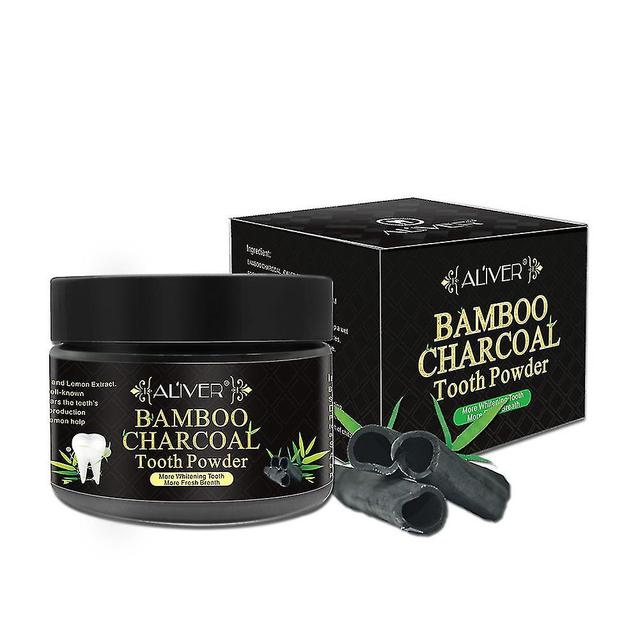 Bamboo Charcoal Coconut Shell Whitening Tooth Powder To Tooth Stains Y on Productcaster.