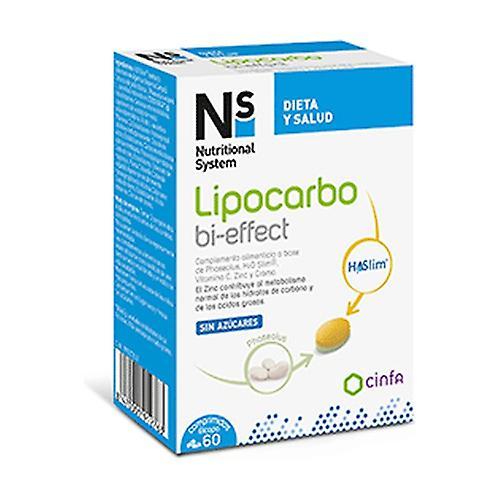 Nutritional System Lipocarbo bi-effect 60 tablets on Productcaster.