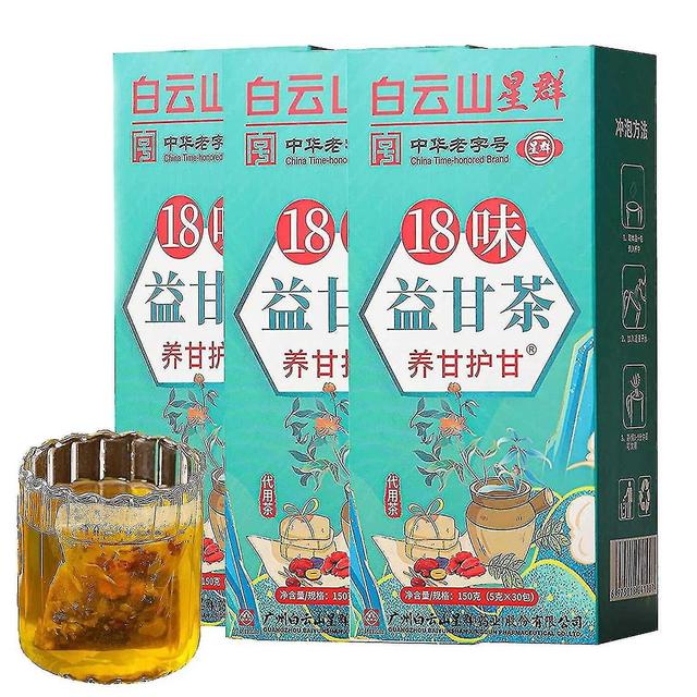 3boxes Nourishing Liver Tea, Daily Liver Nourishing Tea With 18 Different Herbs For Healthy Liver, L on Productcaster.