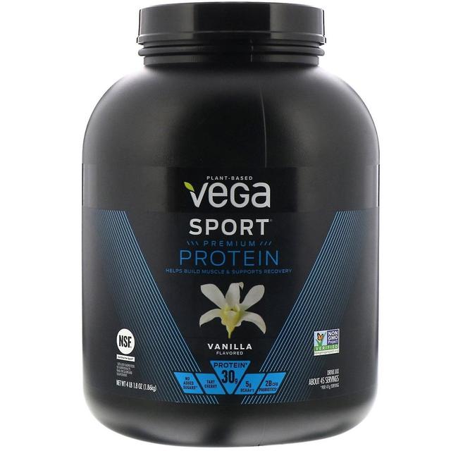 Vega, Sport Protein, Vanilj , 4 lb 1.8 oz (1.86 kg) on Productcaster.