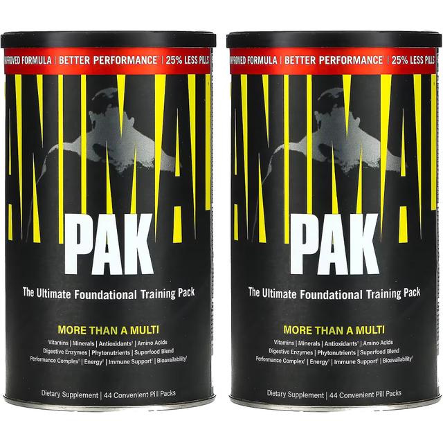 Universal Nutrition Animal Pak Dietary Supplement - 88 Packs (Two 44 Packs) on Productcaster.