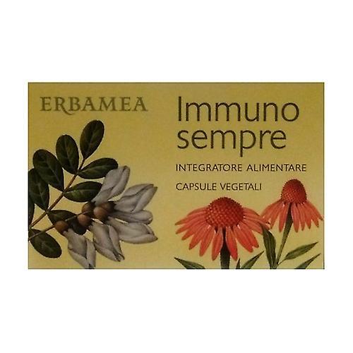 Erbamea Immunosempre 30 vegetable capsules on Productcaster.