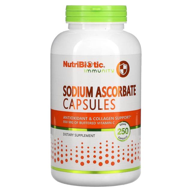 NutriBiotic, Immunity, Sodium Ascorbate, 250 Vegan Capsules on Productcaster.