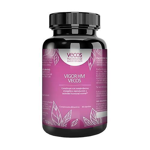 Vecos Vigor HM Sexual Invigorator 80 vegetable capsules on Productcaster.