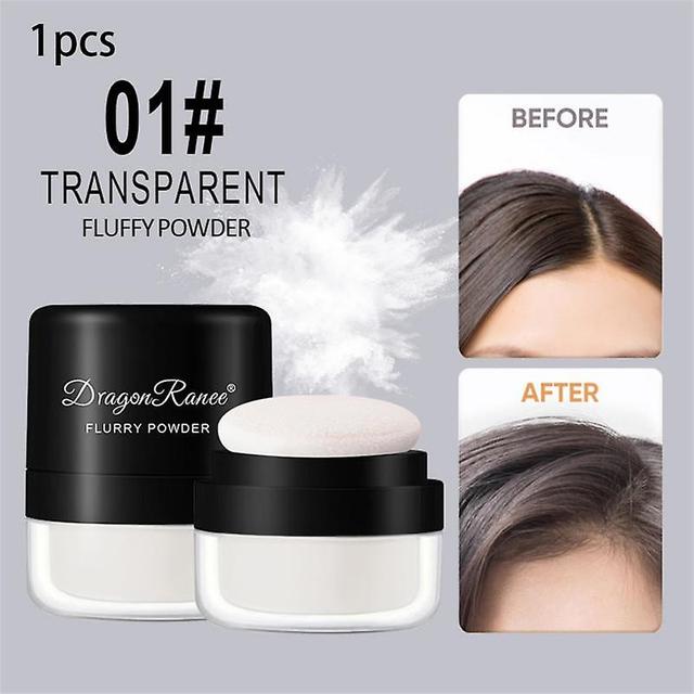 1pc Hairline Repair Filling Powder With Puff Fluffy Thin Powder Pang Line Shadow Powder Forehead on Productcaster.