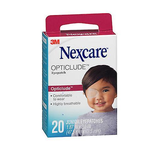 Nexcare Opticlude Orthoptic Eye Patches, Junior 20 Units (Pack of 1) on Productcaster.