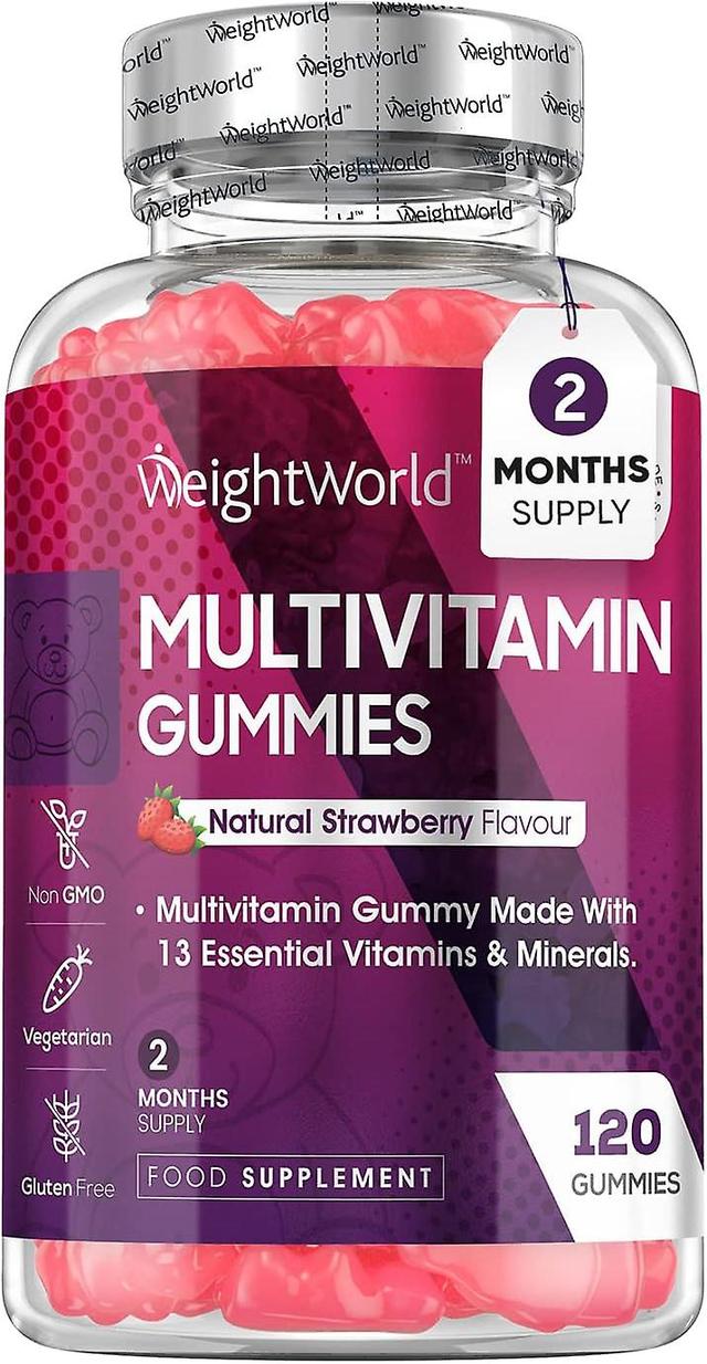 WeightWorld Multivitamínové gummies 120 Gumičky on Productcaster.