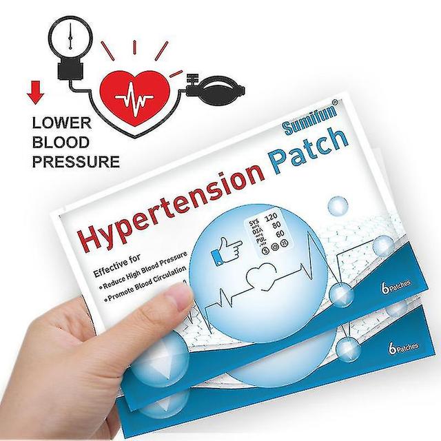 Youlaicai 6pcs/bag Chinese Anti Hypertension Patch Lower Blood Glucose Treatment Blood Sugar Balance Patch on Productcaster.