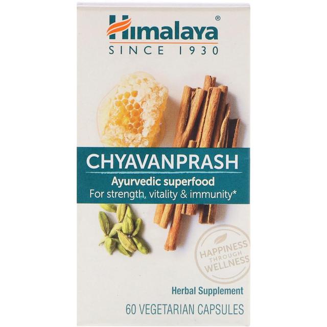 Himalaya, Chyavanprash ayurvedisk superfood, 60 vegetariska kapslar on Productcaster.