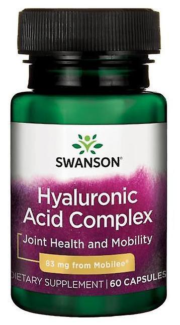 Swanson HyalJoint hyaluronsyre kompleks 60 kapsler 40 gr on Productcaster.