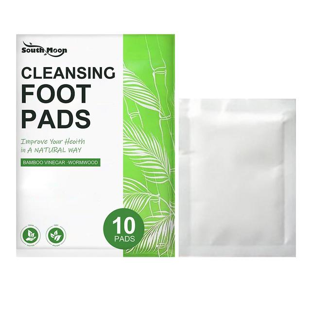 unbrand Natural Cleansing Foot Patches Soothing Cleansing Foot Pad For Better Sleep 10pcs on Productcaster.