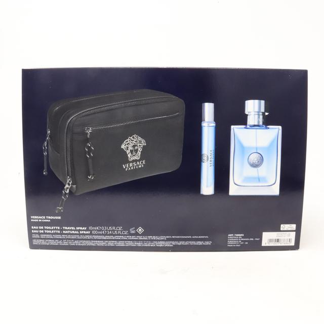 Versace Pour Homme Eau De Toilette 3-Pcs Set / New With Box on Productcaster.