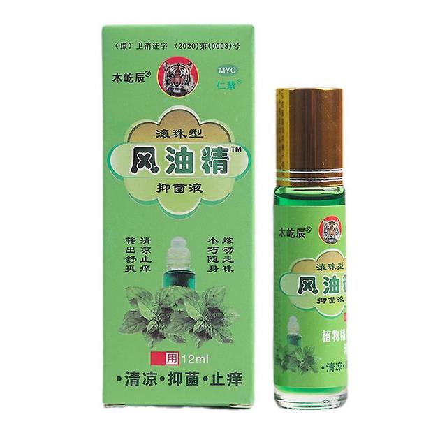 Coscelia Plant Essence Refreshing Oil Essence Cooling Oil Roller Small Mosquito Repellent Itching Mosquito Bottle Oil 12ml ball bearing ba on Productcaster.