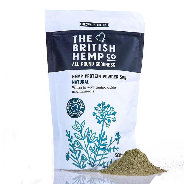 The british hemp co hemp protein powder 500g on Productcaster.