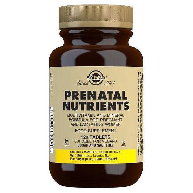 Solgar Prenatal Nutrients tablety 120 (12537087) on Productcaster.