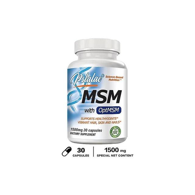 Eccpp Premium Optimal Msm s Optimsm, 1500 mg, podporuje zdravie kĺbov, imunitný systém, antioxidanty a budovanie bielkovín, bez GMO 30 Capsules on Productcaster.