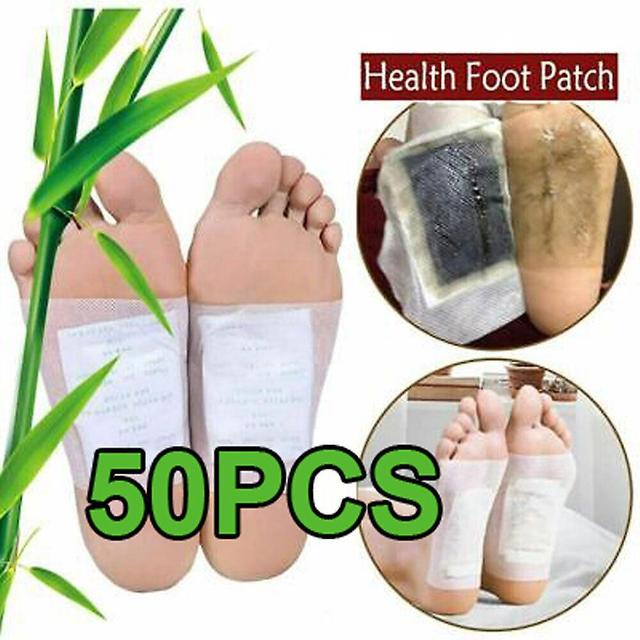 Xbedy 50x Detox Foot Patches Pads Body Toxins Feet Slimming Cleansing Herbal Uk Patch No.45582 on Productcaster.