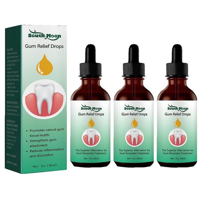 3pcs Dentizen Gum Regrowth Drops 30ml on Productcaster.