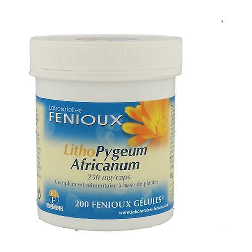 Fenioux LithoPygeum Africanum 200 capsules of 250mg on Productcaster.