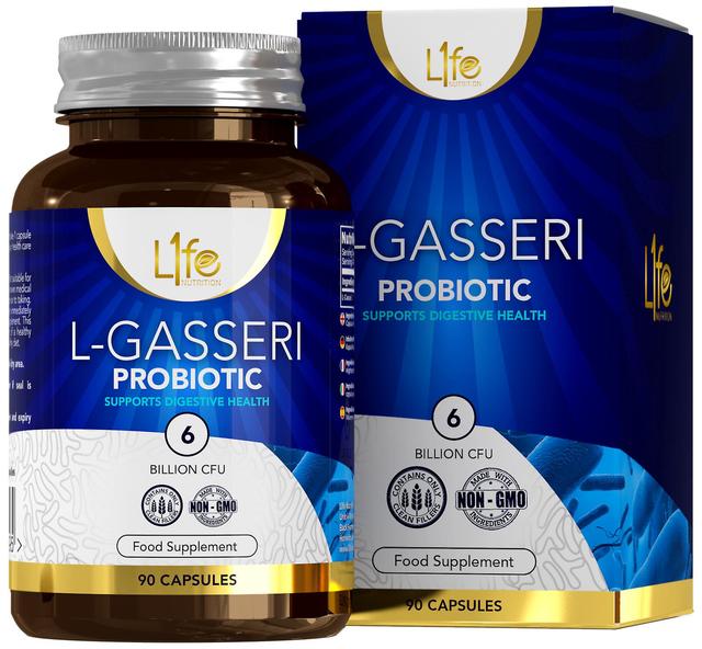 L1fe Nutrition Lactobacillus gasseri (6B jtk) 3 Bottles (270 Capsules) on Productcaster.