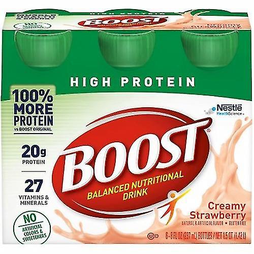 Nestle Healthcare Nutrition High Protein Drink Creamy Strawberry, Count of 1 (Pack of 1) on Productcaster.