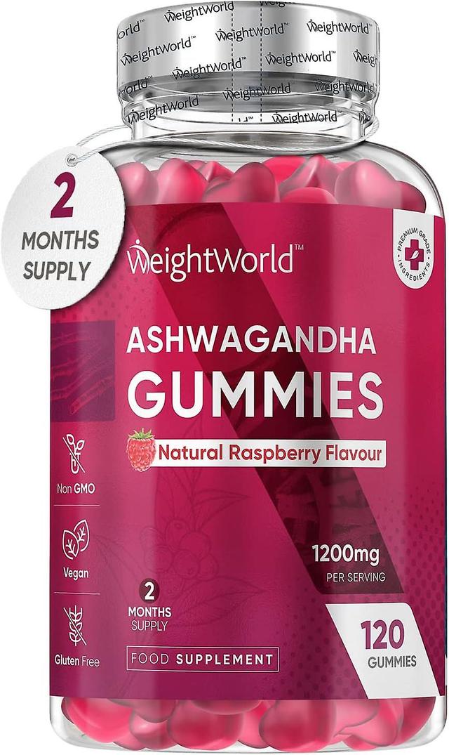 WeightWorld Ashwagandha 1200mg 120 Gumičky on Productcaster.