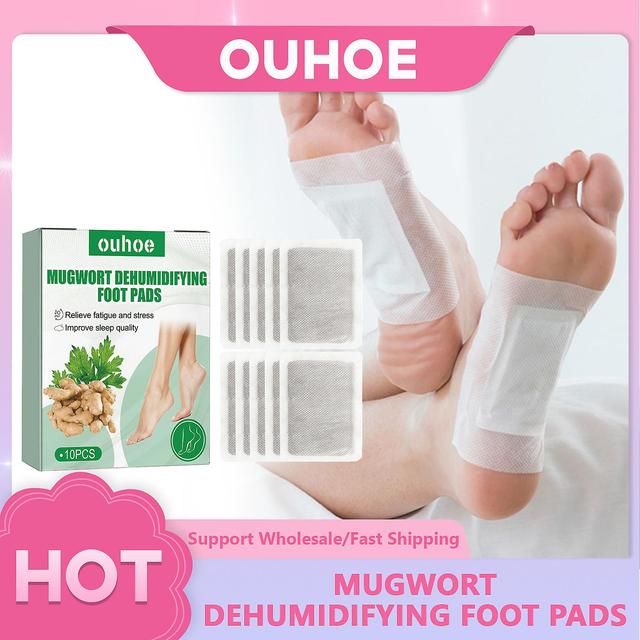 Wet Paste For Feet With Mugmot Leaves, Essence, Ginger Plate, Improves Sleep, Relieves Fatigue, Promotes Blood Circulation, Feet Care on Productcaster.