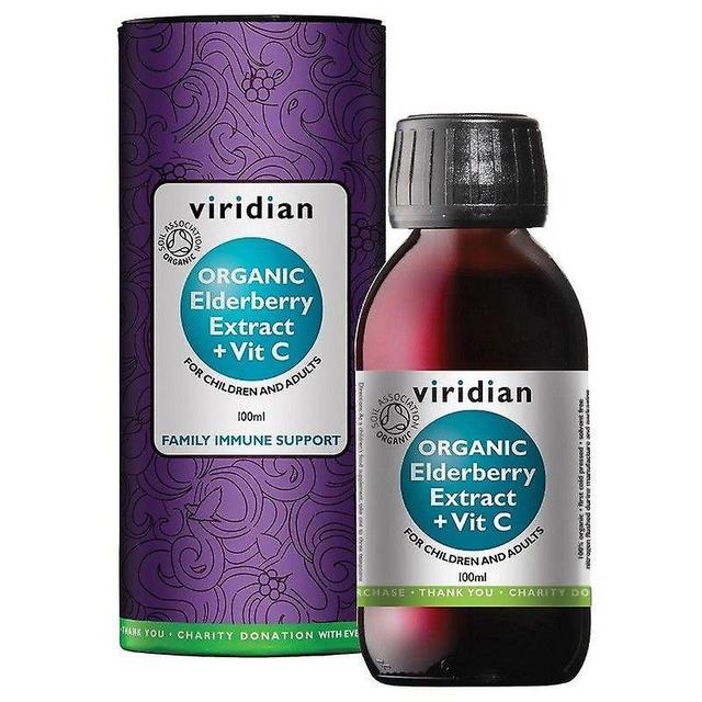 Viridian Elderberry Extract 100ml (908) on Productcaster.