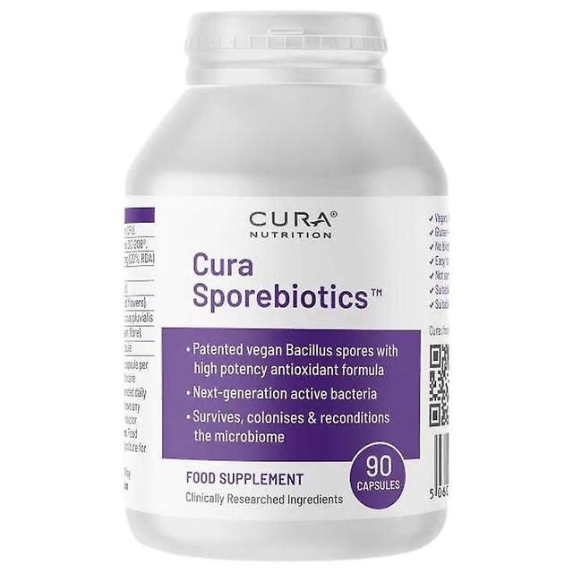 Cura Nutrition Sporebiotics with Antioxidants Capsules 90 (8001) on Productcaster.